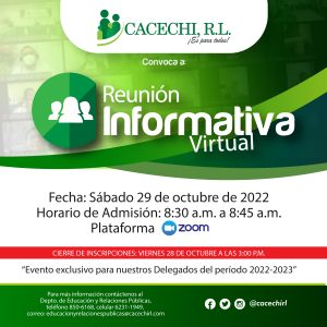 Reuniones Informativas 2022-2023