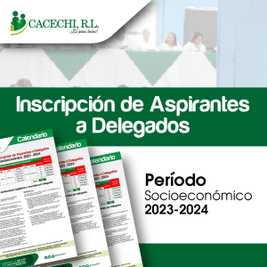 Proceso de Inscripción para aspirantes a Delegados – Periodo Socioeconómico 2023-2024